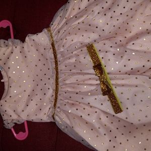 Baby Dress/ headband